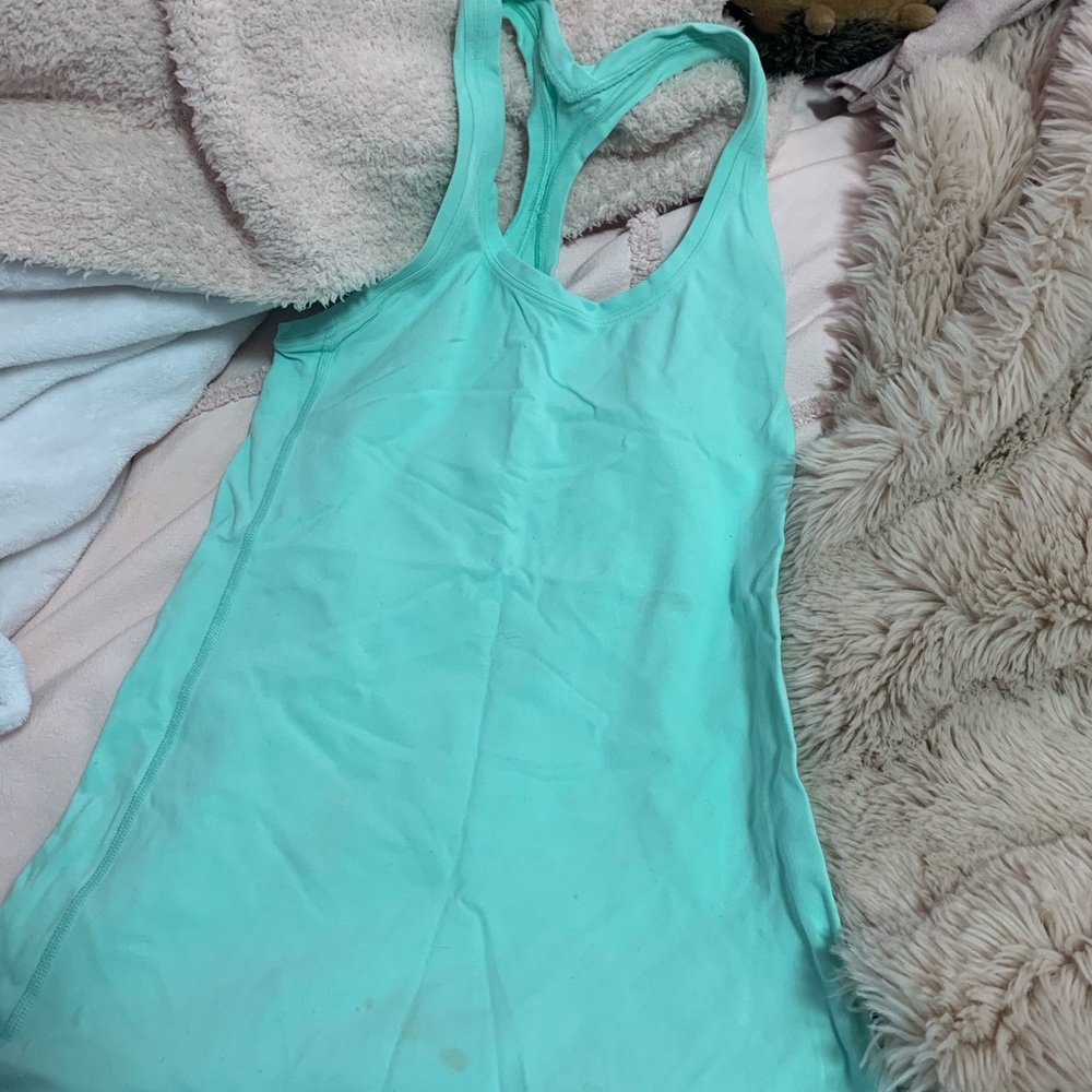 Mint green Lulu top
